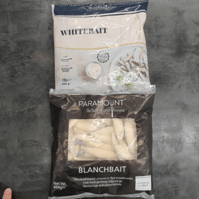 Whitebait 454g FROZEN