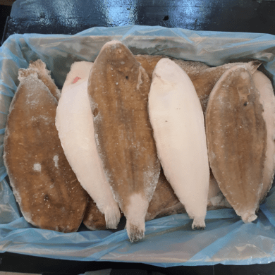 Dover Sole Whole 510/570g 10kg FROZEN