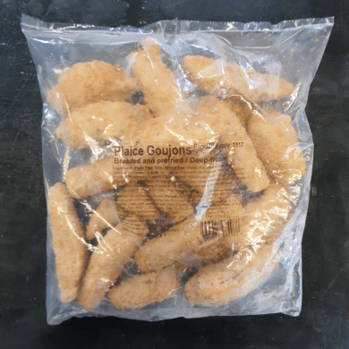 Plaice Goujons 454g FROZEN