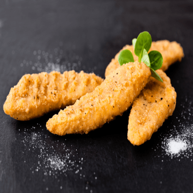 Salmon Goujons Breaded 1kg FROZEN