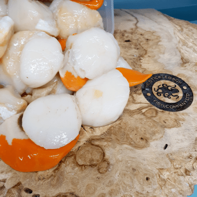 Scallop Meat Roe on 25/35 1kg