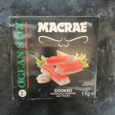 Seafood Sticks Macrae (Surimi) 1kg FROZEN