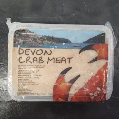 Crab Meat White Devon 454g